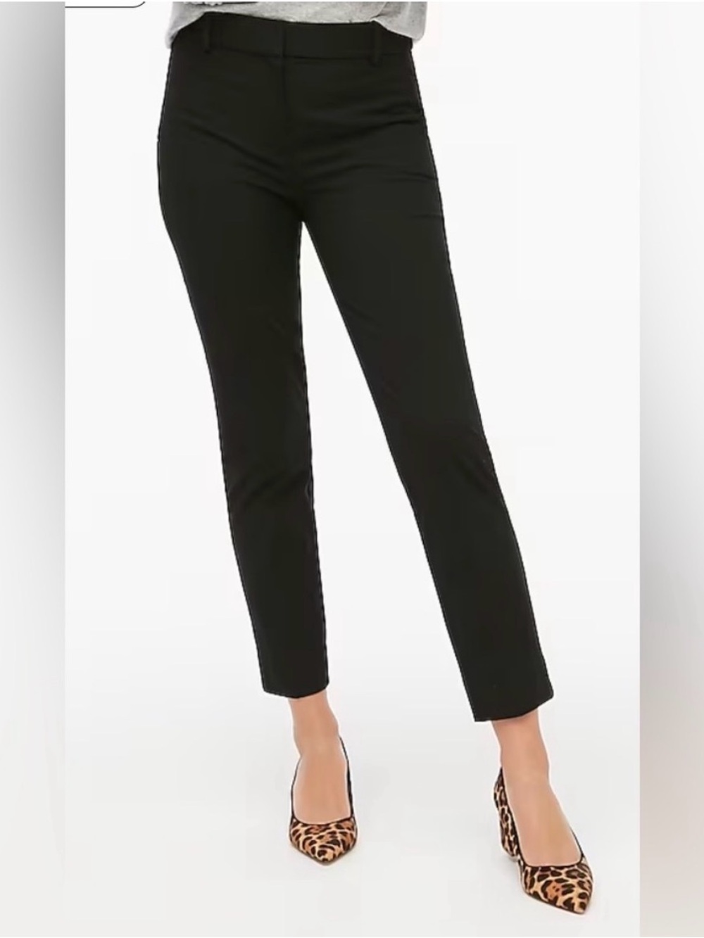 J. Crew Black Ruby Crop Pant Size 12